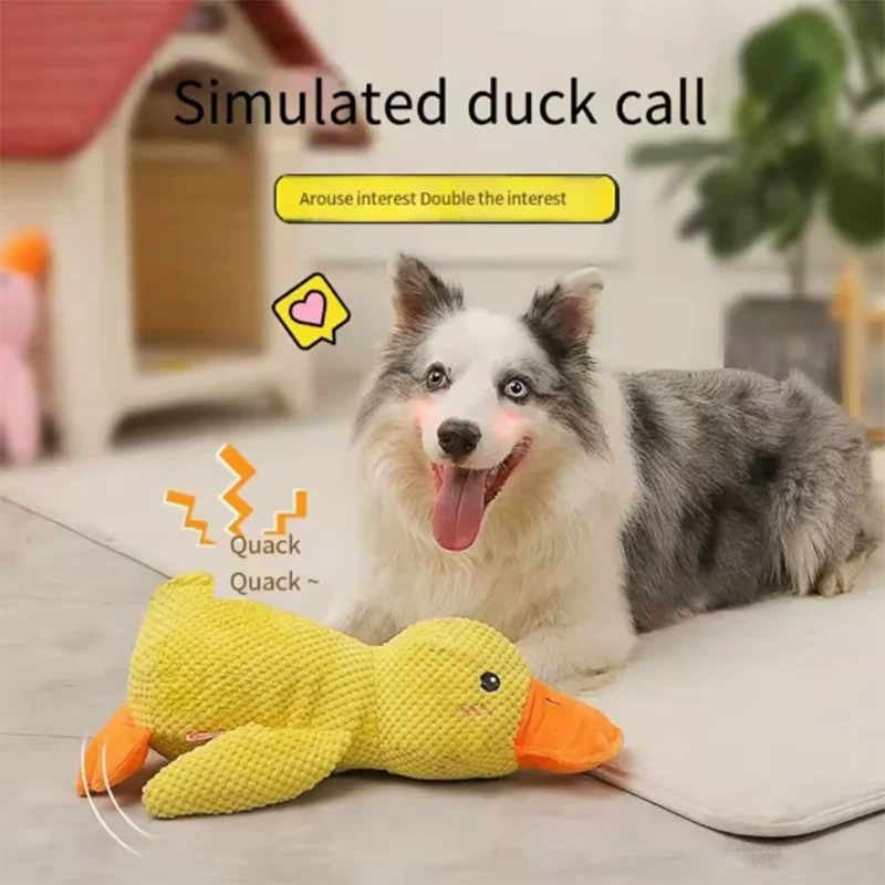 P09 - Dog Toy Stomping Duck Bite Resistant