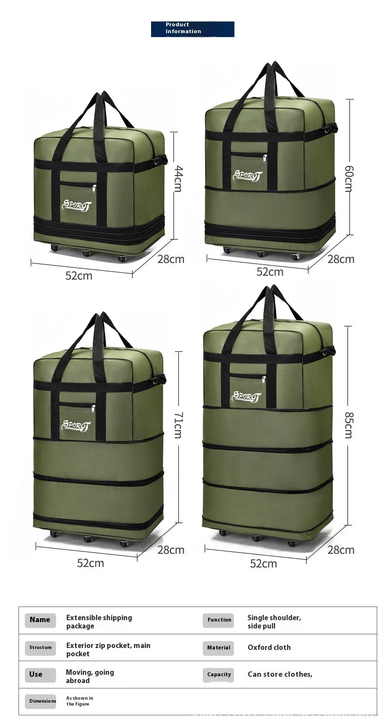 A18 - Expanding Traveling Backpack Hiking Folding Travel