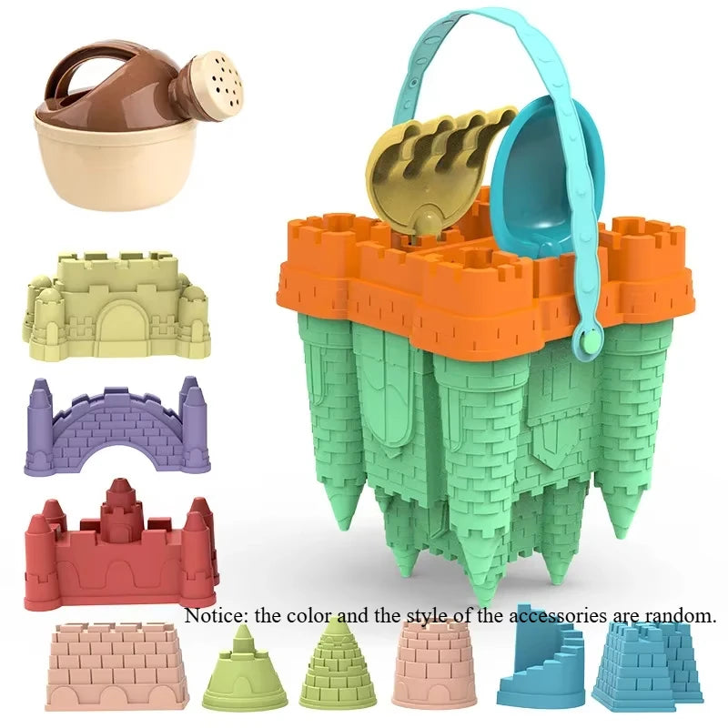 B27 - Beach Castle Bucket Play Sand Set Toys
