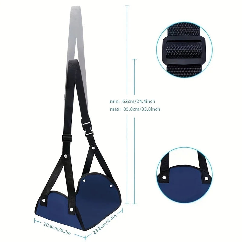 A375 - Airplane Footrest With Adjustable Strap