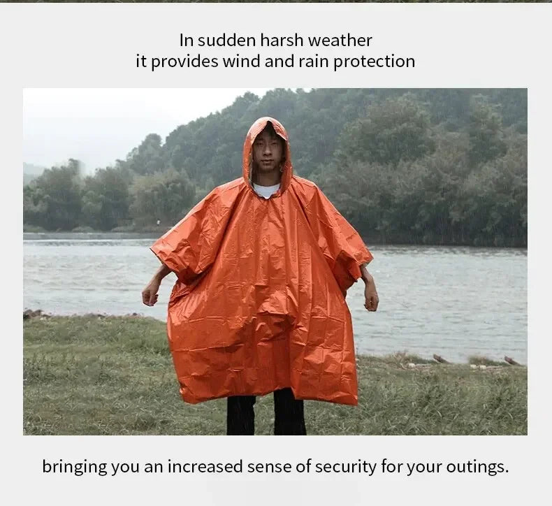 M01 - Raincoat Poncho Waterproof