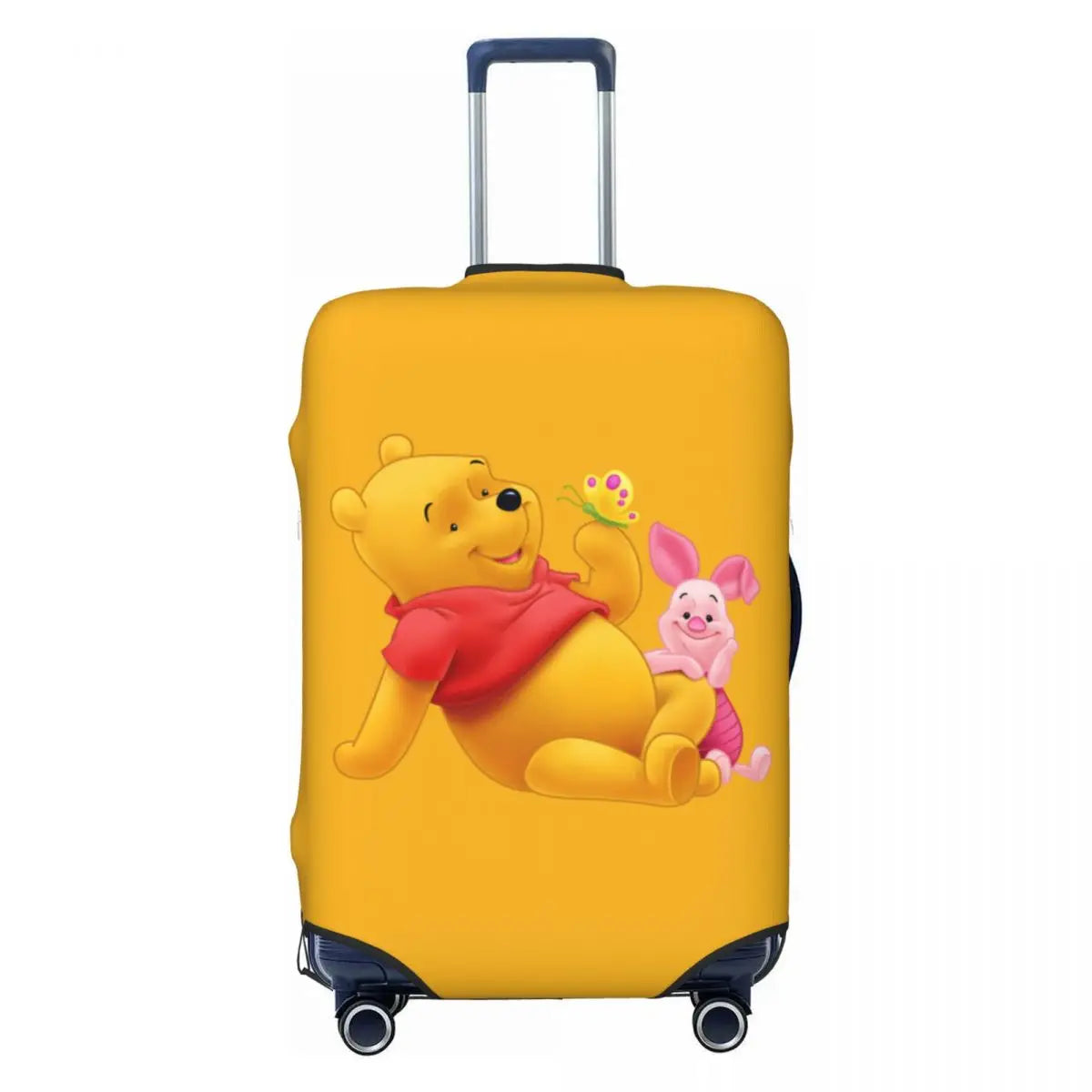 A111 - Custom Winnie The Pooh Luggage Cover Elastic