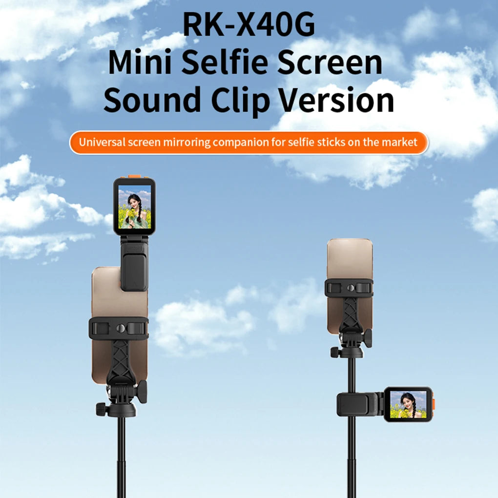 AE11 - Mini Same Screen With Sound Selfie Device