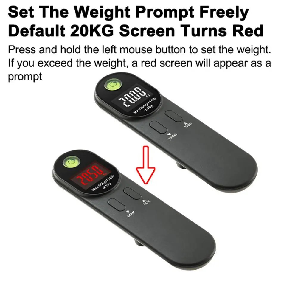 A04 - Portable Electronic Luggage Scale Kg/Oz/Ib
