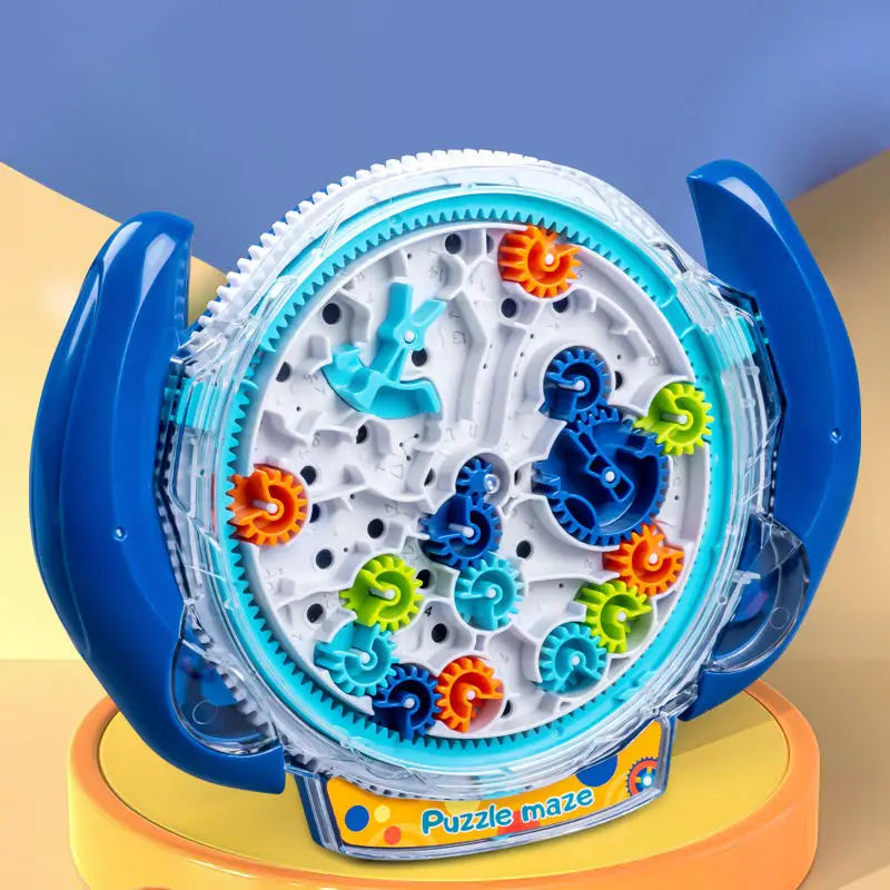 T09 - 3D Puzzle Funny Gear Labyrinth Disk Gear Balance Ball