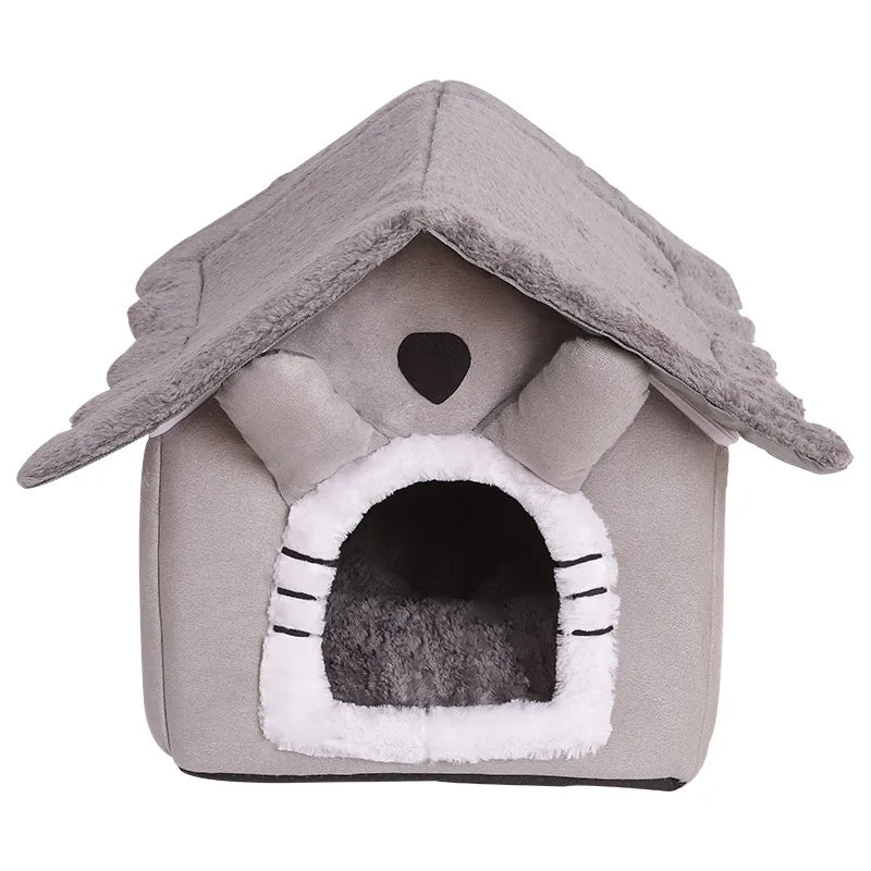 P05 - Cat and dog house, warm in winter, small dog, cat and dog, universal in all seasons
