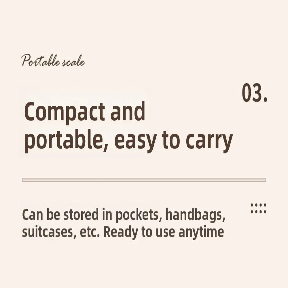 A04 - Portable Electronic Luggage Scale Kg/Oz/Ib