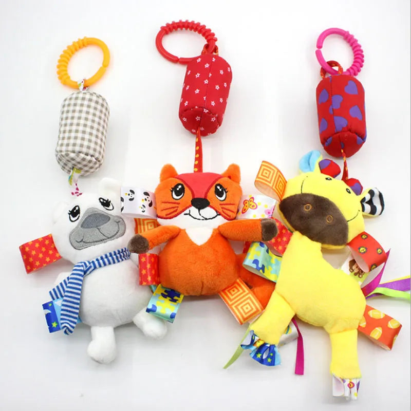 T05 - Hot Sale Newborn Baby Plush Stroller Toys