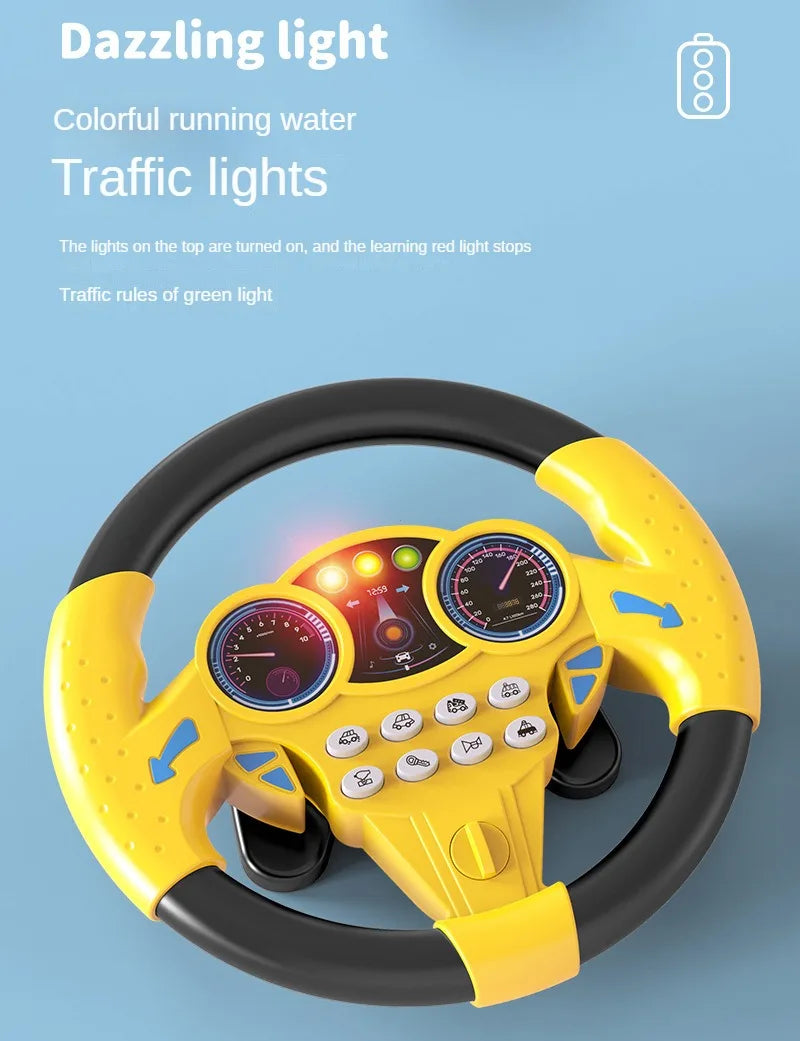 T02 - Infant Shining Simulation Steering Wheel
