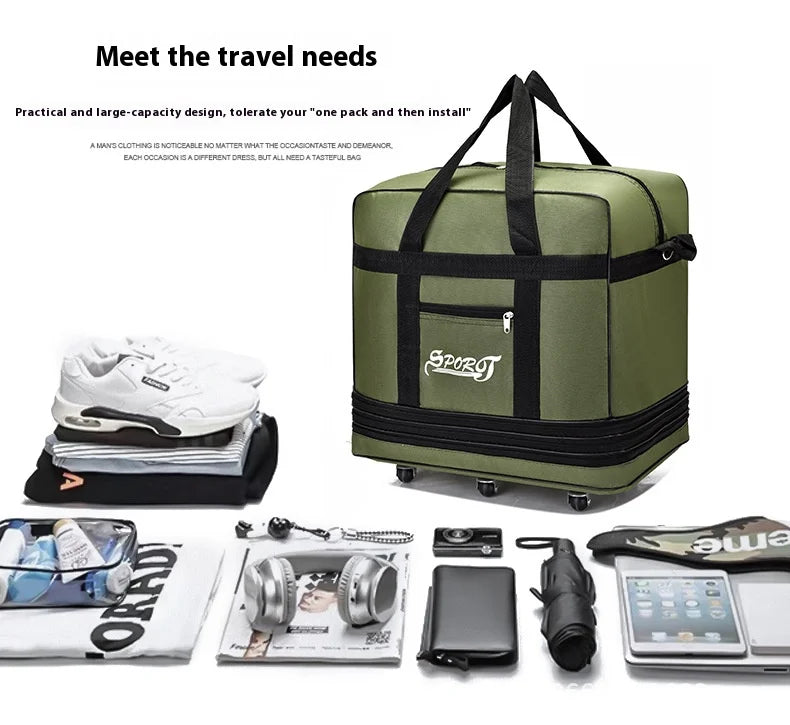 A18 - Expanding Traveling Backpack Hiking Folding Travel