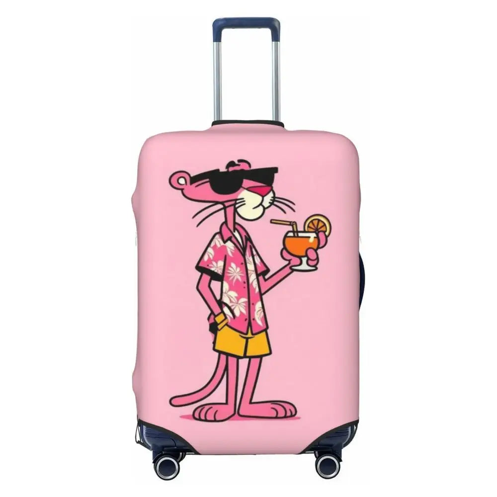 A101 - P-Panthers Cartoon Luggage Cover Protector Fashion Travel Suitcase