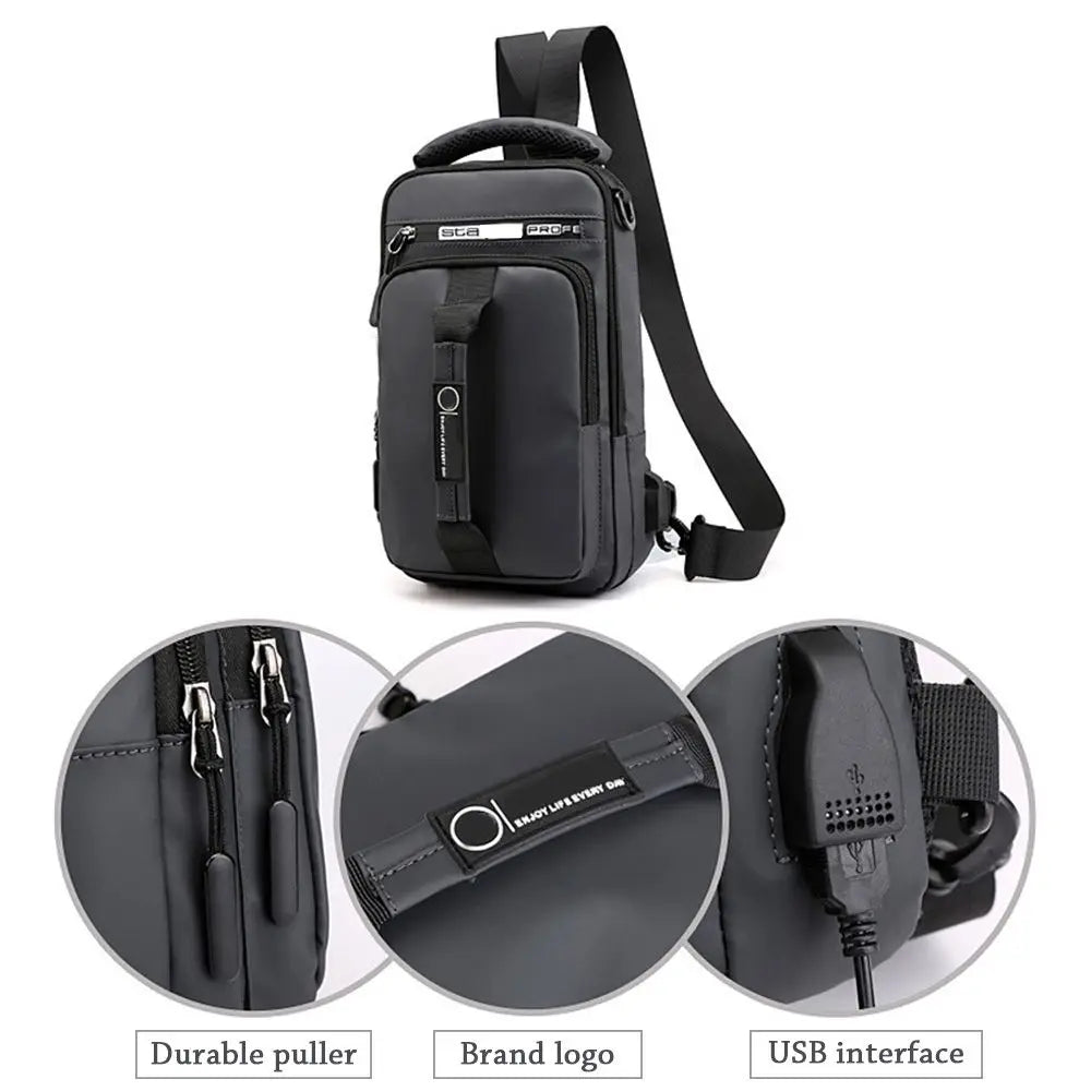 A05 - Anti-theft Chest Shoulder Bag