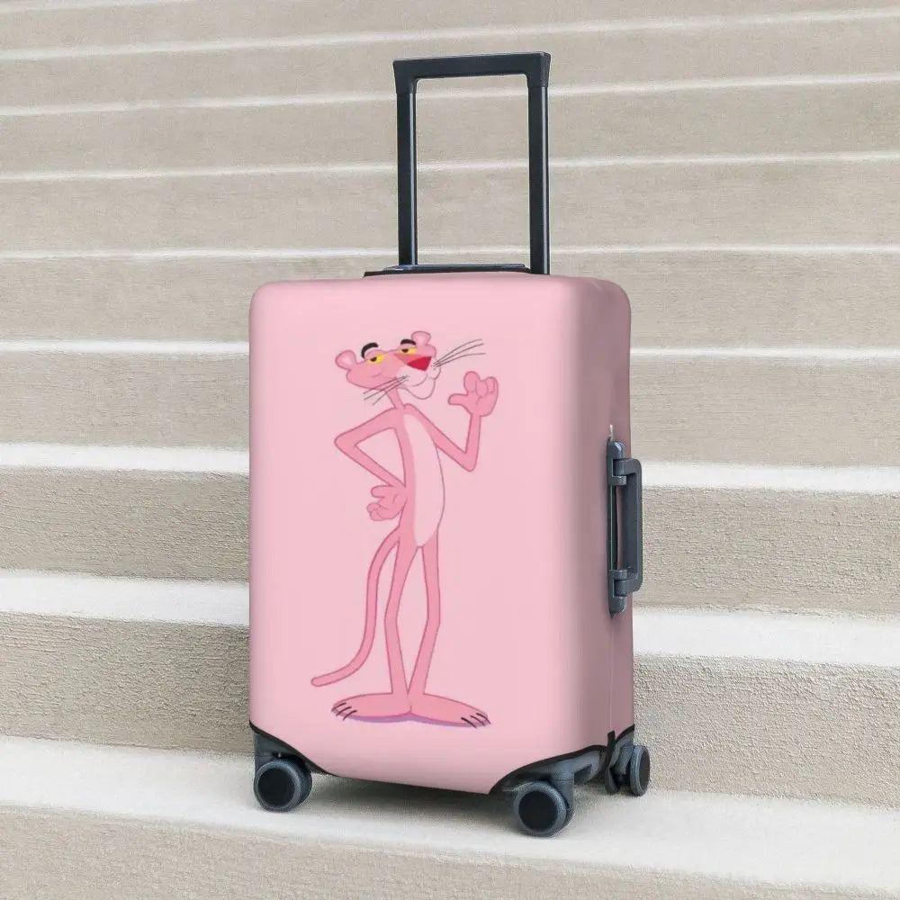 A101 - P-Panthers Cartoon Luggage Cover Protector Fashion Travel Suitcase