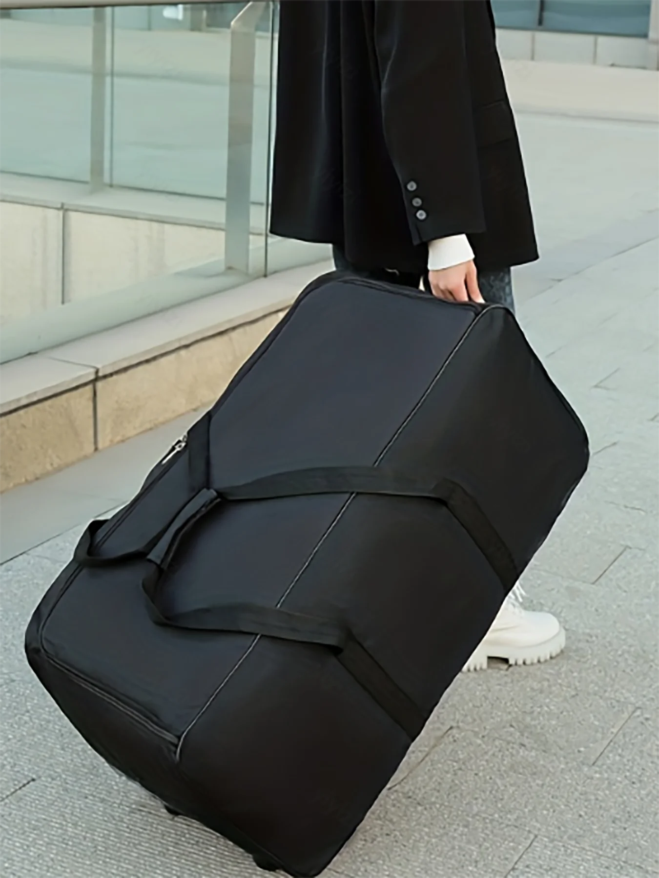 A21 - Foldable Wheel Bags Luggages Storage Bag with Wheels Large Capacity