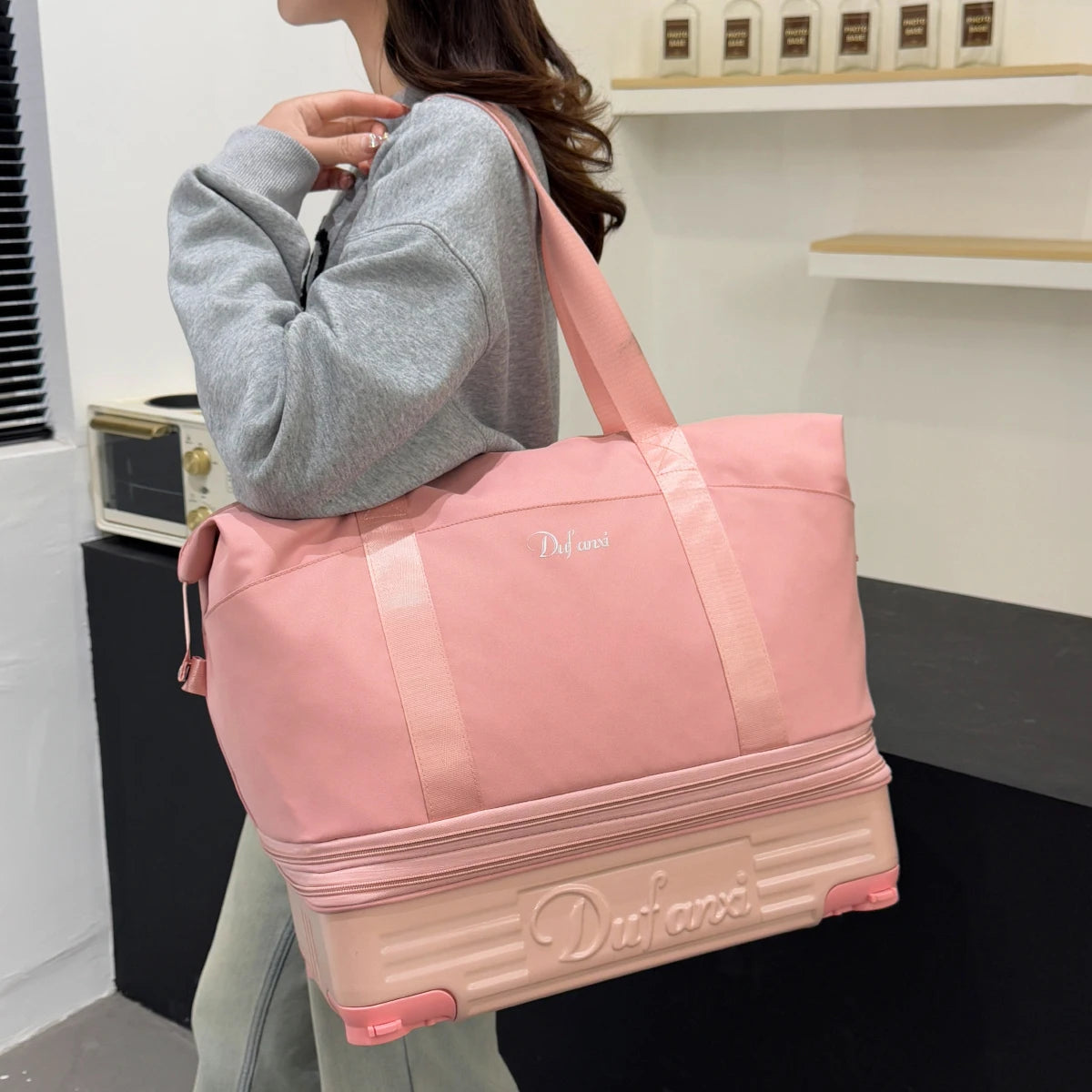 A20 - Pulley Luggage Bag, Universal Wheel Travel Bag