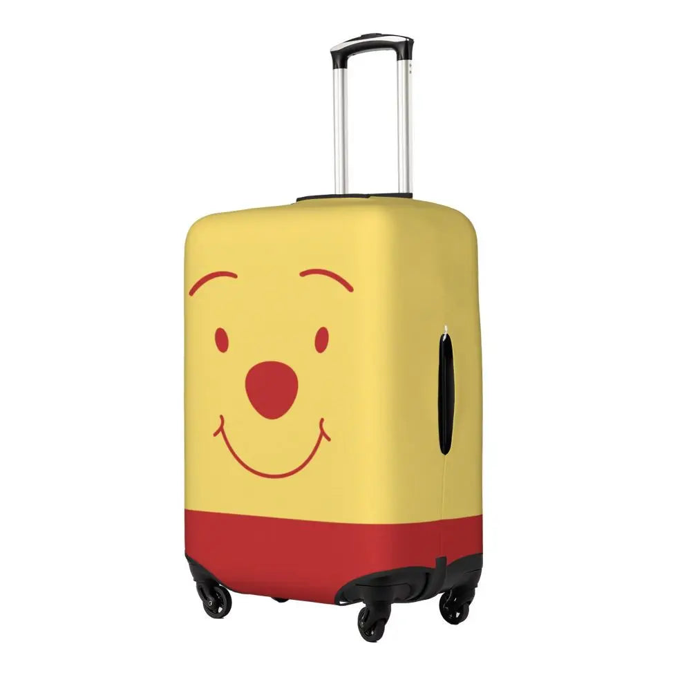 A111 - Custom Winnie The Pooh Luggage Cover Elastic