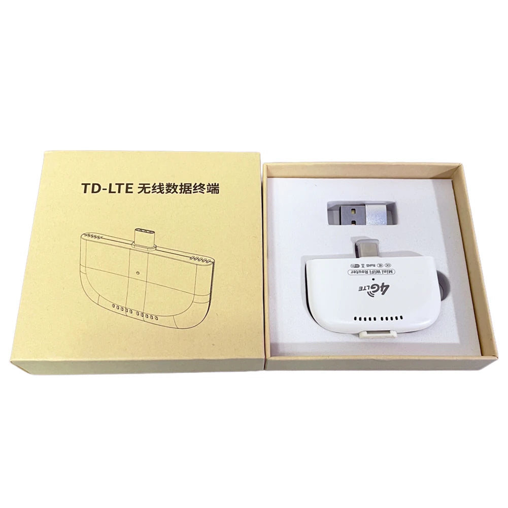 AE09 - 4G LTE Mini WiFi Router with USB Adapter Wireless
