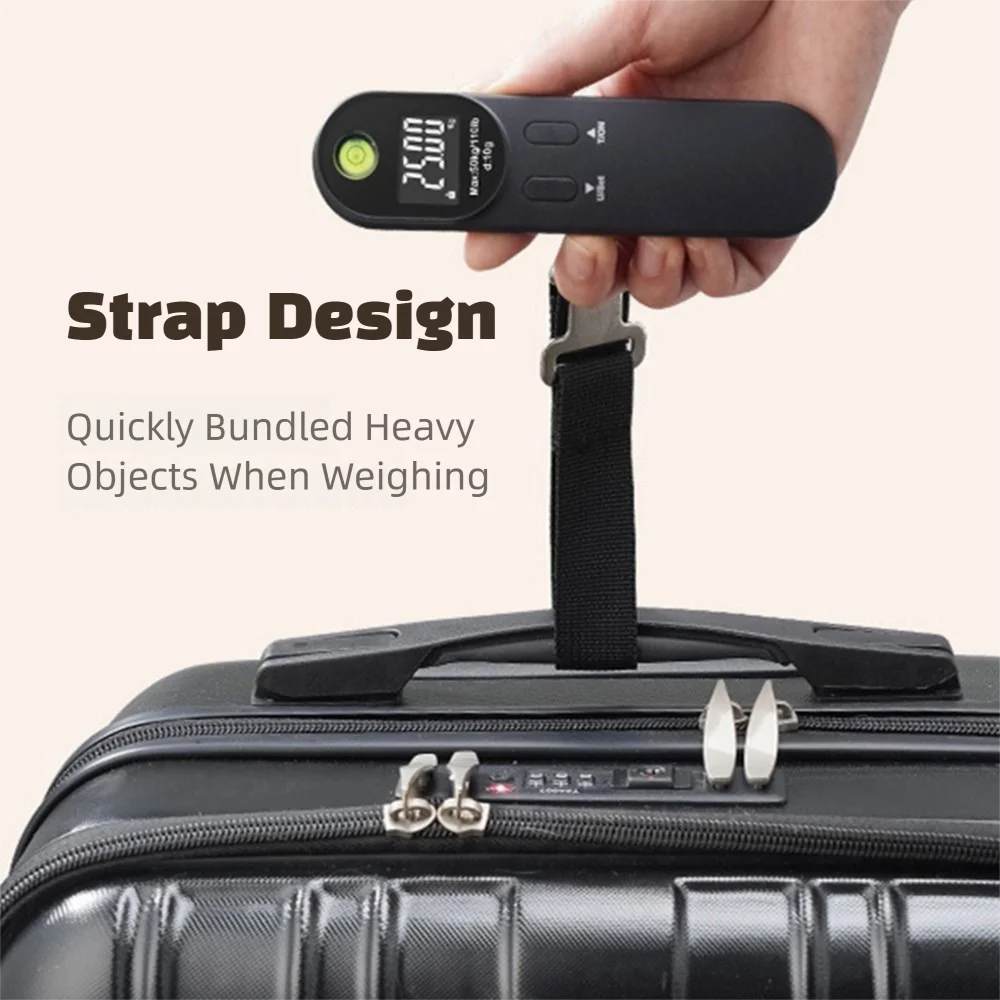 A04 - Portable Electronic Luggage Scale Kg/Oz/Ib