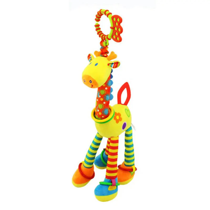 T00 - New Style Plush Giraffe Animal Toys Children Vehicle
