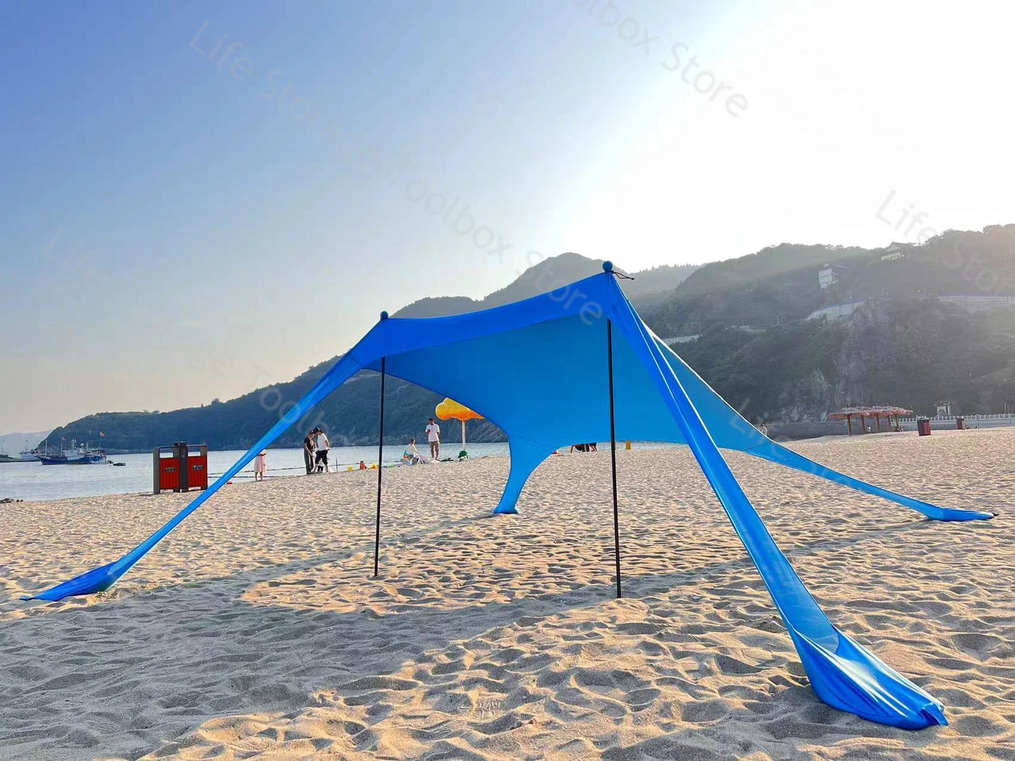 M12 - Camping Tent Windproof Pop Up Awning Outdoor Beach Sun Shade