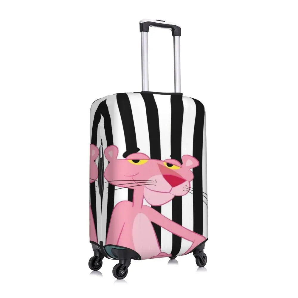 A101 - P-Panthers Cartoon Luggage Cover Protector Fashion Travel Suitcase