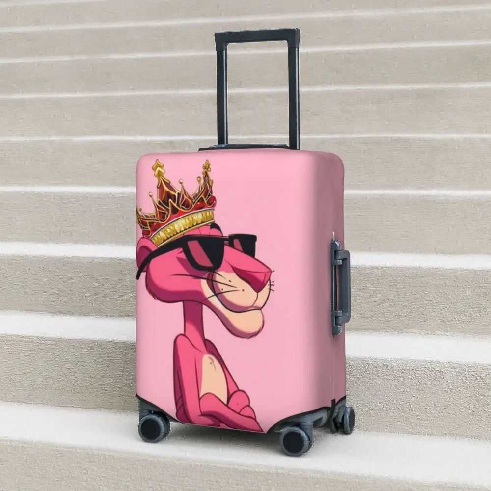 A101 - P-Panthers Cartoon Luggage Cover Protector Fashion Travel Suitcase