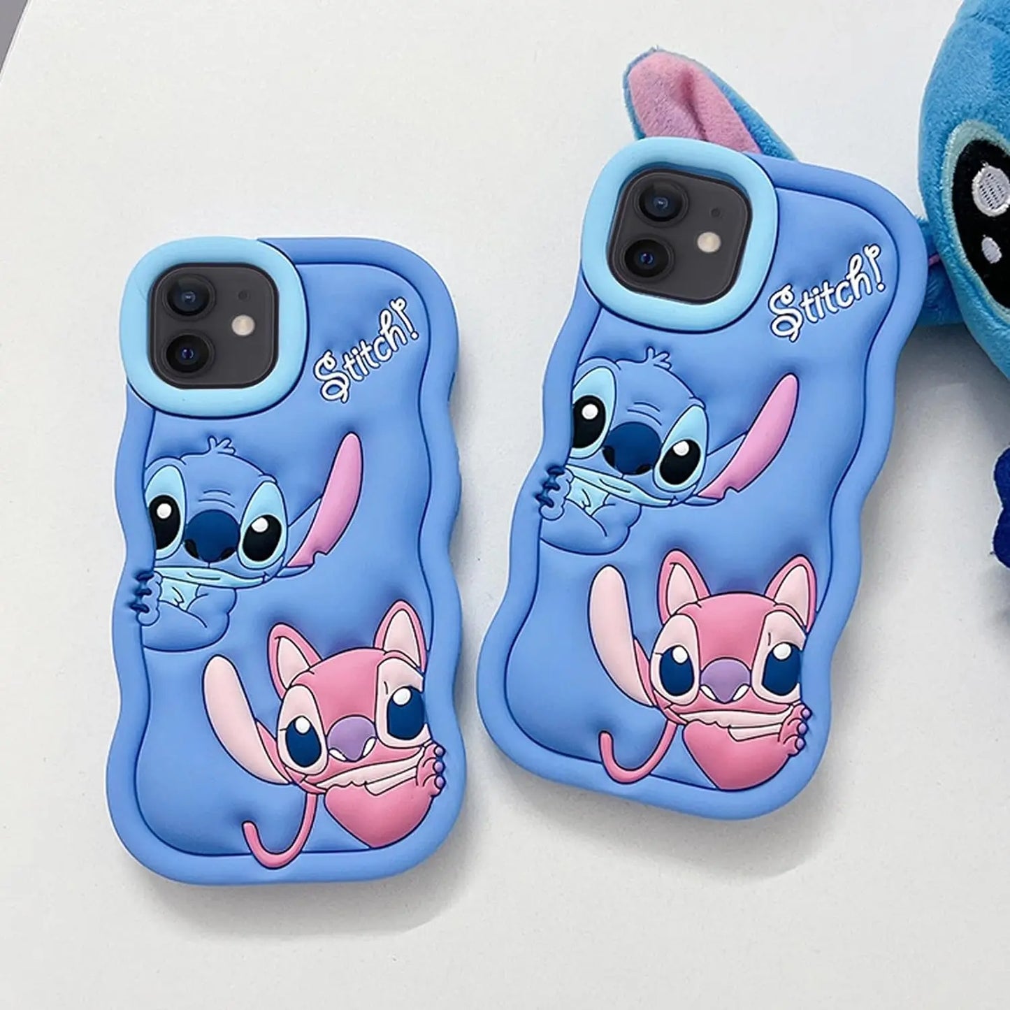 DEVM03 - Custodia morbida in silicone Stitch per iPhone