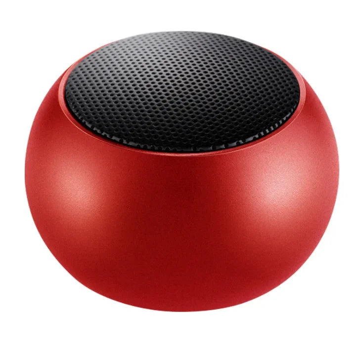 AE06 - Wireless Bluetooth Speaker Portable Small Steel Gun Metal Heavy Stereo Surround