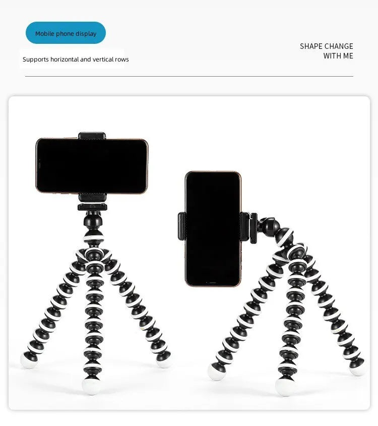 AE12 - Mini Octopus Tripod Holder Universal Smartphone Sports Camera
