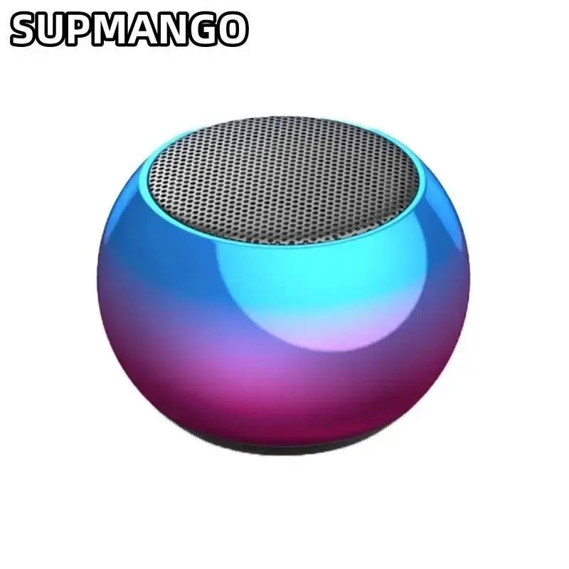 AE06 - Wireless Bluetooth Speaker Portable Small Steel Gun Metal Heavy Stereo Surround
