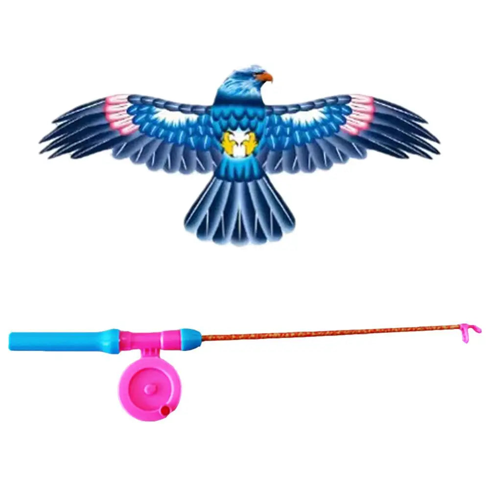 T24 - Children Kite Toy Cartoon Eagle Foldable
