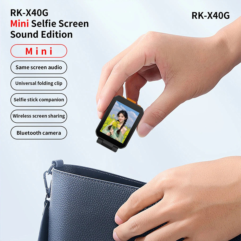 AE11 - Mini Same Screen With Sound Selfie Device