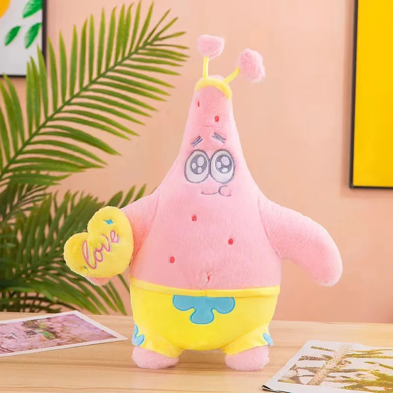 T21 - SpongeBob SquarePants Patrick Star Doll Anime Cartoon Plush Toy