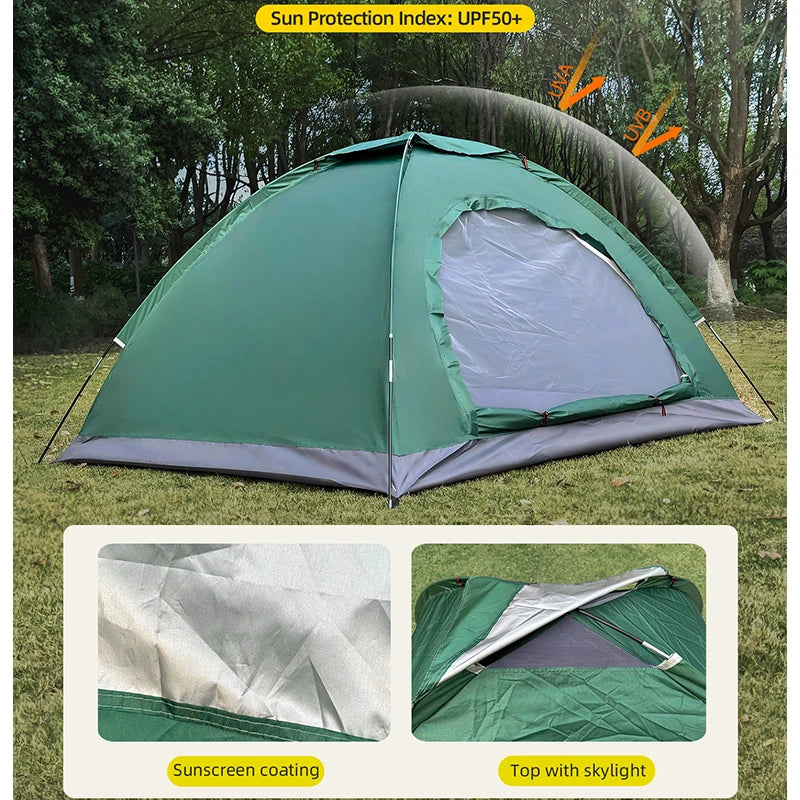 M11 - Outdoor camping tent, hand-built rain and sun protection hiking tent