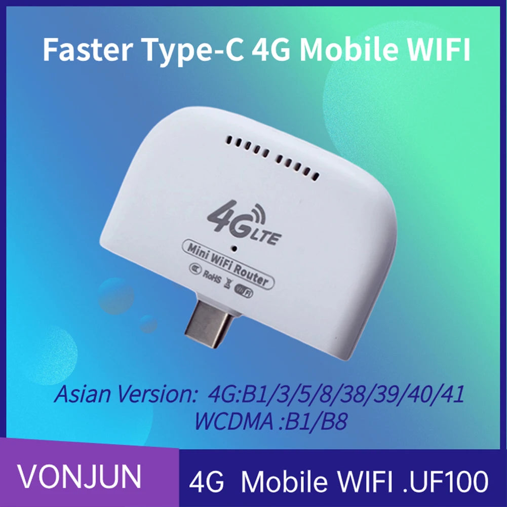 AE09 - 4G LTE Mini WiFi Router with USB Adapter Wireless