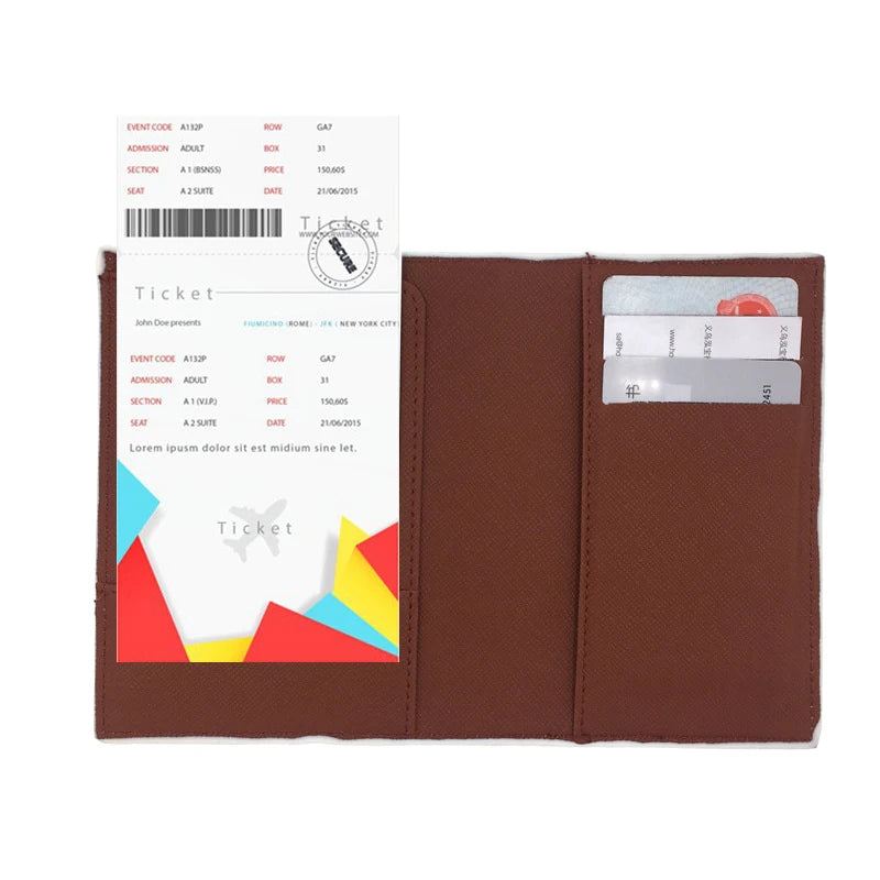 A32 - Cute Cat Dog Passport Covers