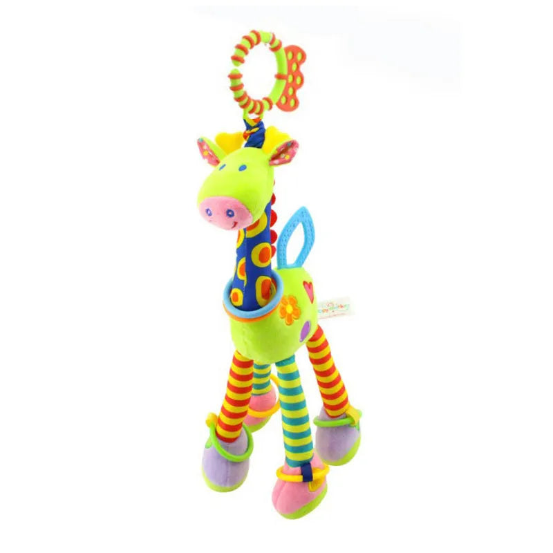 T00 - New Style Plush Giraffe Animal Toys Children Vehicle