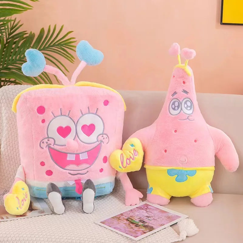 T21 - SpongeBob SquarePants Patrick Star Doll Anime Cartoon Plush Toy