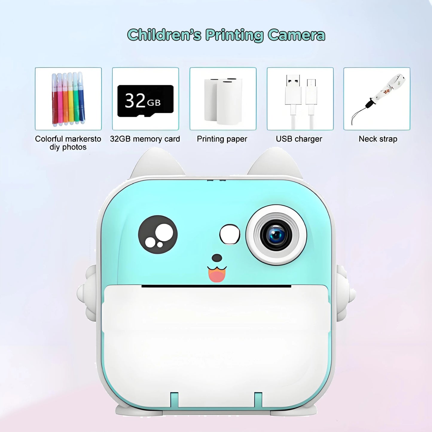 T22 - Kdis Camera Instant Print Toy