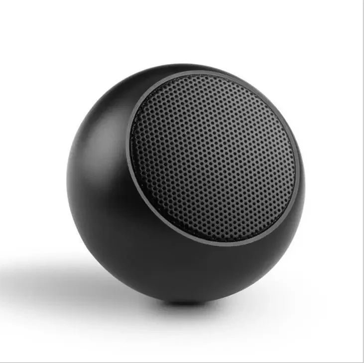 AE06 - Wireless Bluetooth Speaker Portable Small Steel Gun Metal Heavy Stereo Surround