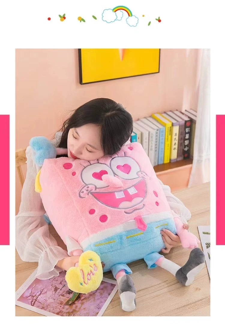 T21 - SpongeBob SquarePants Patrick Star Doll Anime Cartoon Plush Toy