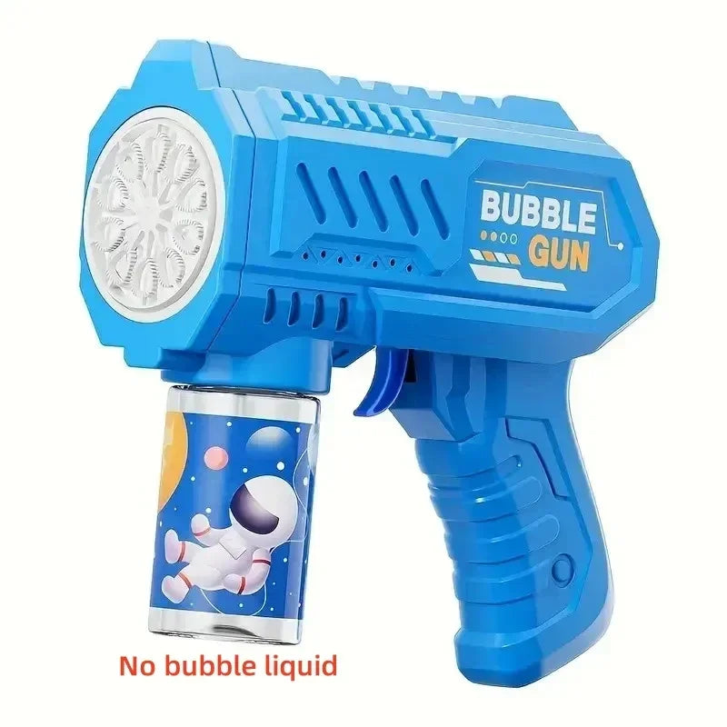 T13 - Children Electric Bubble Gun Rocket Soap Automatic
