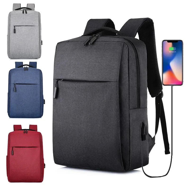 A08 - Versatile Business USB Rechargeable Waterproof Laptop Bag