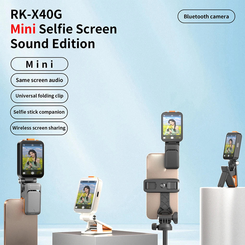 AE11 - Mini Same Screen With Sound Selfie Device