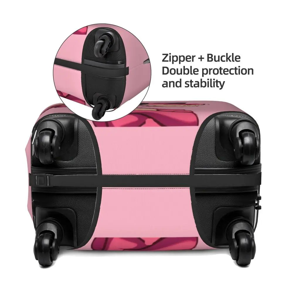 A101 - P-Panthers Cartoon Luggage Cover Protector Fashion Travel Suitcase
