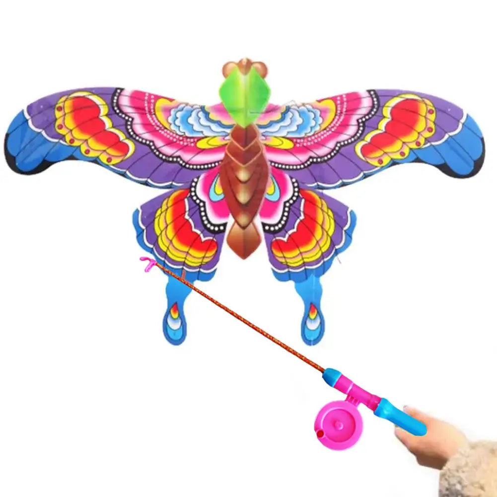 T24 - Children Kite Toy Cartoon Eagle Foldable