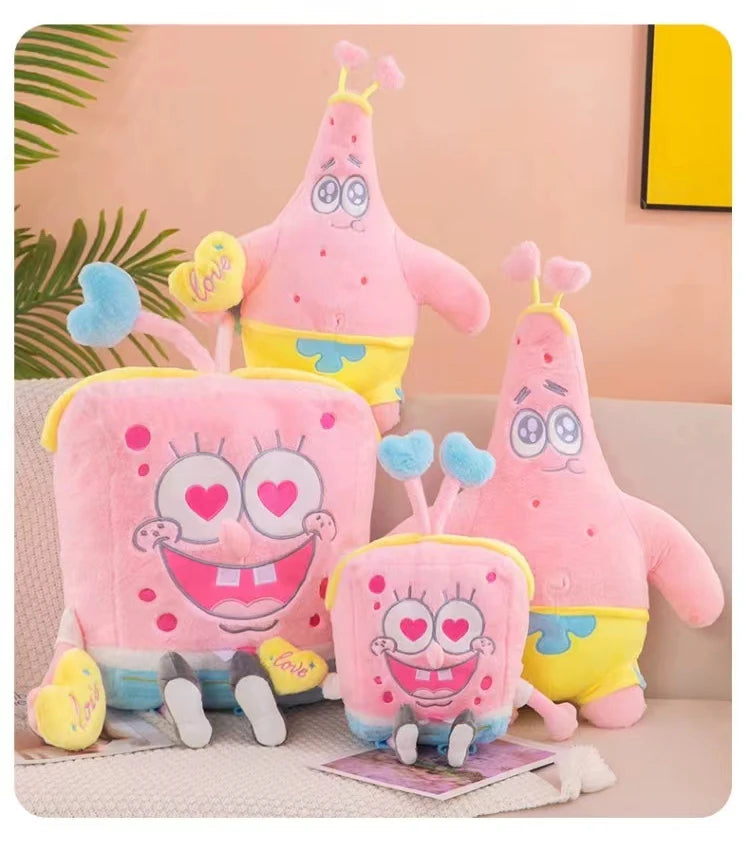 T21 - SpongeBob SquarePants Patrick Star Doll Anime Cartoon Plush Toy