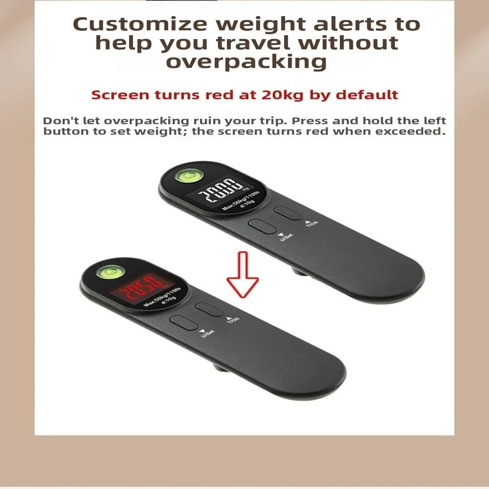 A04 - Portable Electronic Luggage Scale Kg/Oz/Ib