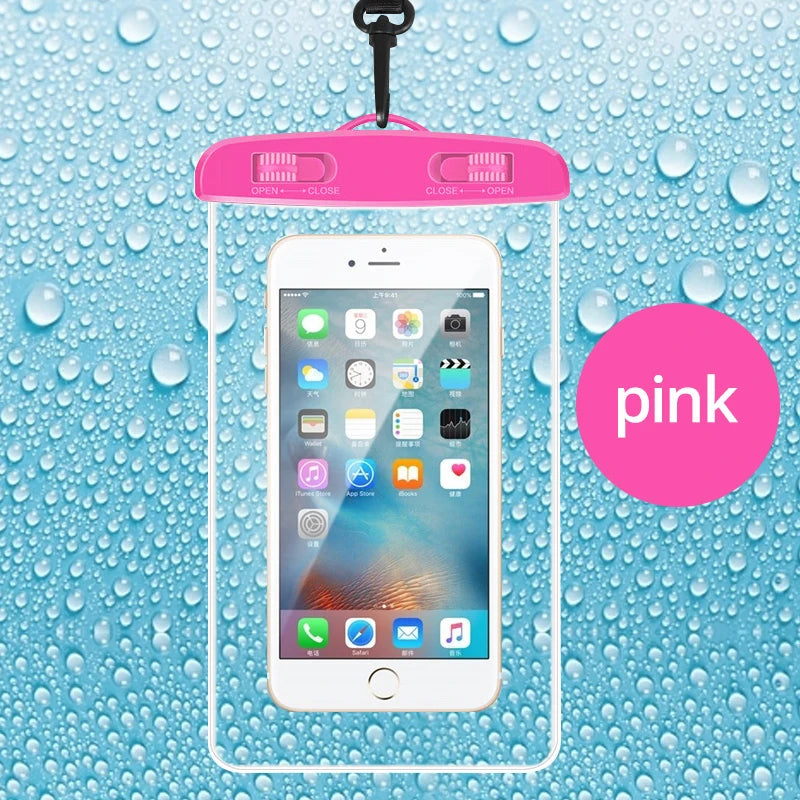 B25 - Waterproof Phone Case Swimming Water Proof Bag Universal