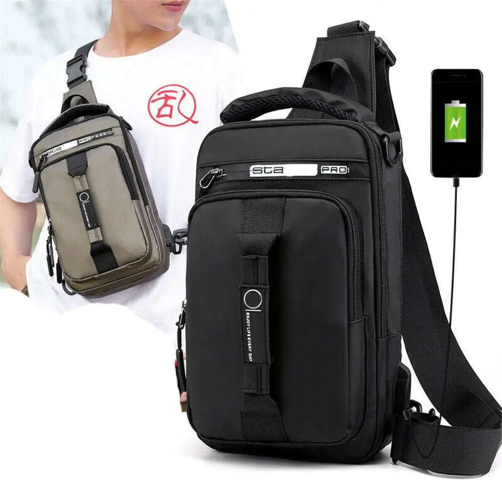 A05 - Anti-theft Chest Shoulder Bag